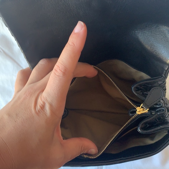 BOTTEGA VENETA Nappa Intrecciato Cosmetic Case Nero Black - Picture 13 of 16